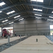 prestressed concrete panels for livestock buildings