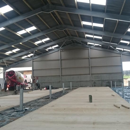 Livestock Buildings - Prestressed Concrete Panels